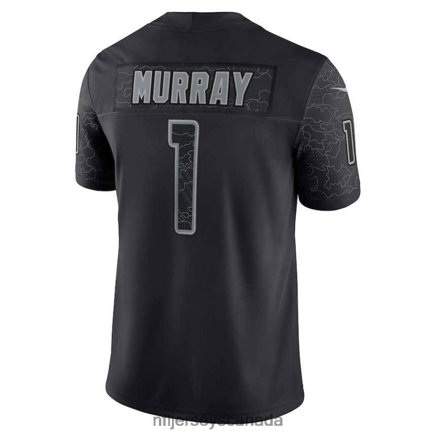Men Arizona Cardinals Kyler Murray Nike Black RFLCTV Limited Jersey Clothing NFL TBXFR63314