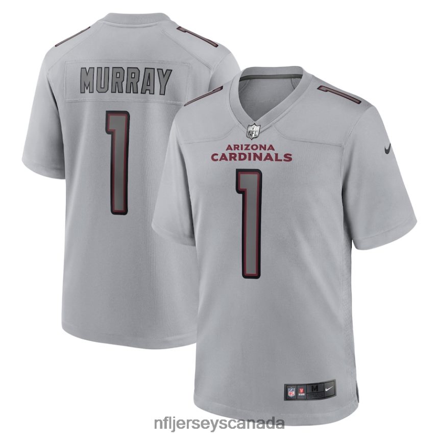 Men Arizona Cardinals Kyler Murray Nike Gray Atmosphere Fashion Game Jersey Clothing NFL TBXFR62882