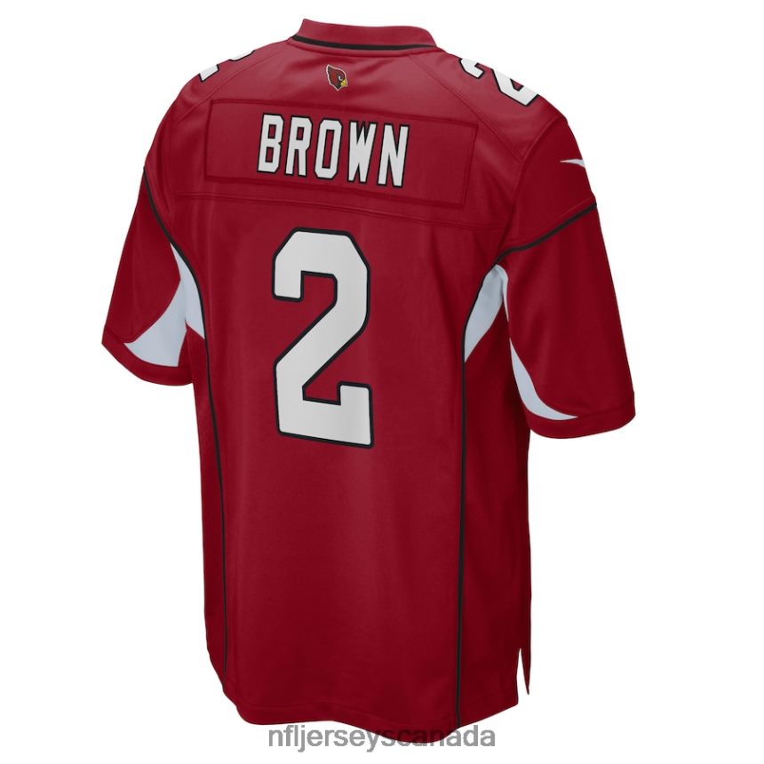 Men Arizona Cardinals Marquise Brown Nike Cardinal Game Player Jersey Clothing NFL TBXFR62446