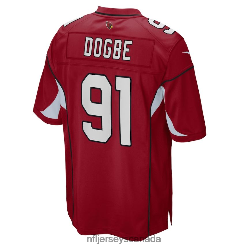 Men Arizona Cardinals Michael Dogbe Nike Cardinal Game Jersey Clothing NFL TBXFR65800