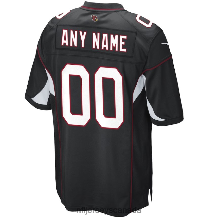 Men Arizona Cardinals Nike Black Alternate Custom Game Jersey Clothing NFL TBXFR6464