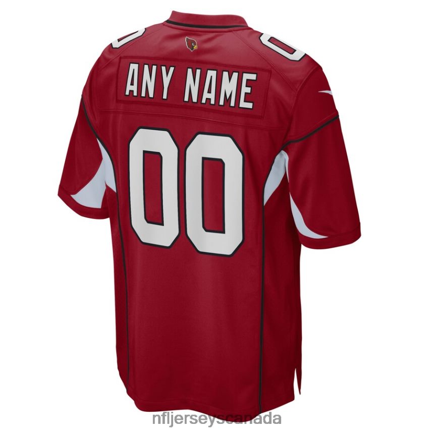 Men Arizona Cardinals Nike Cardinal Custom Game Jersey Clothing NFL TBXFR6573