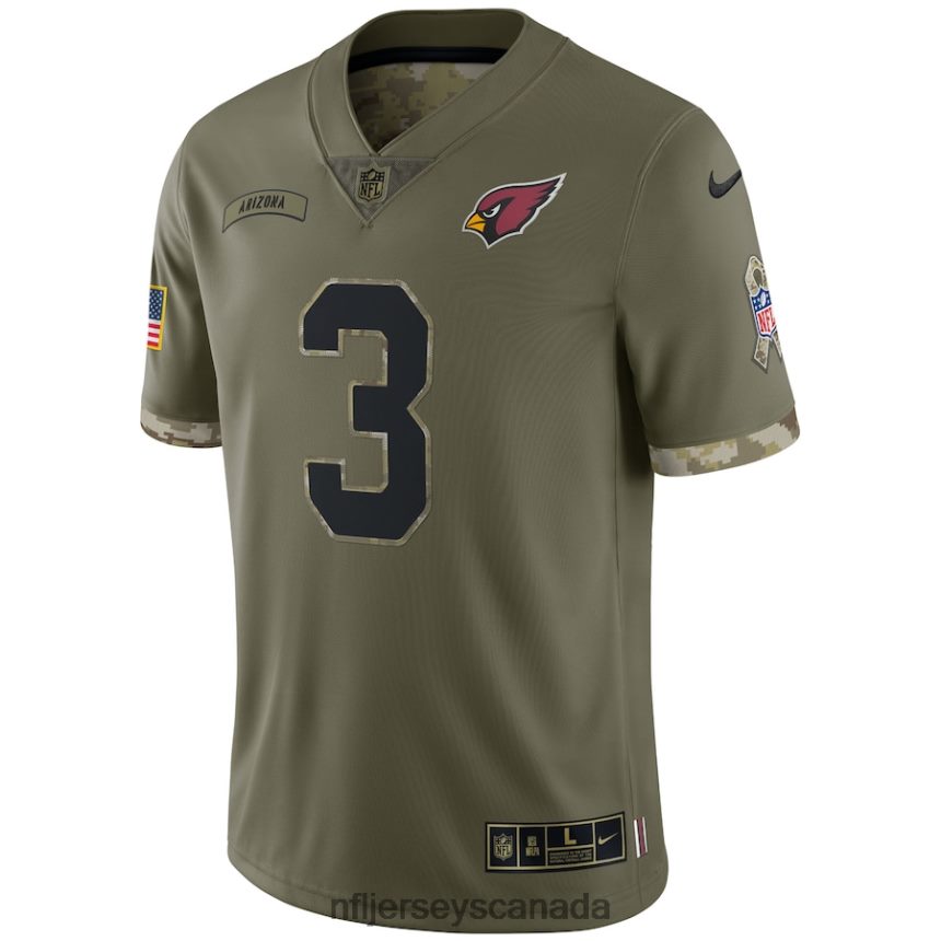 Men Arizona Cardinals Nike Olive 2022 Salute To Service Limited Jersey Clothing NFL TBXFR61591