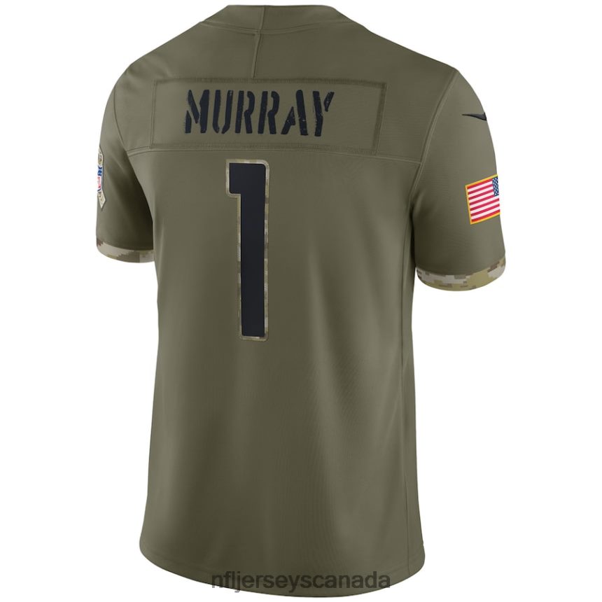 Men Arizona Cardinals Nike Olive 2022 Salute To Service Limited Jersey Clothing NFL TBXFR63056