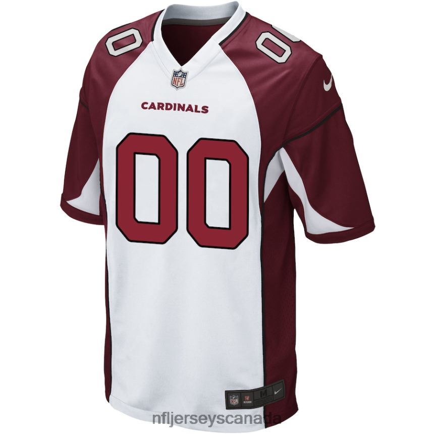 Men Arizona Cardinals Nike White Custom Game Jersey Clothing NFL TBXFR61994