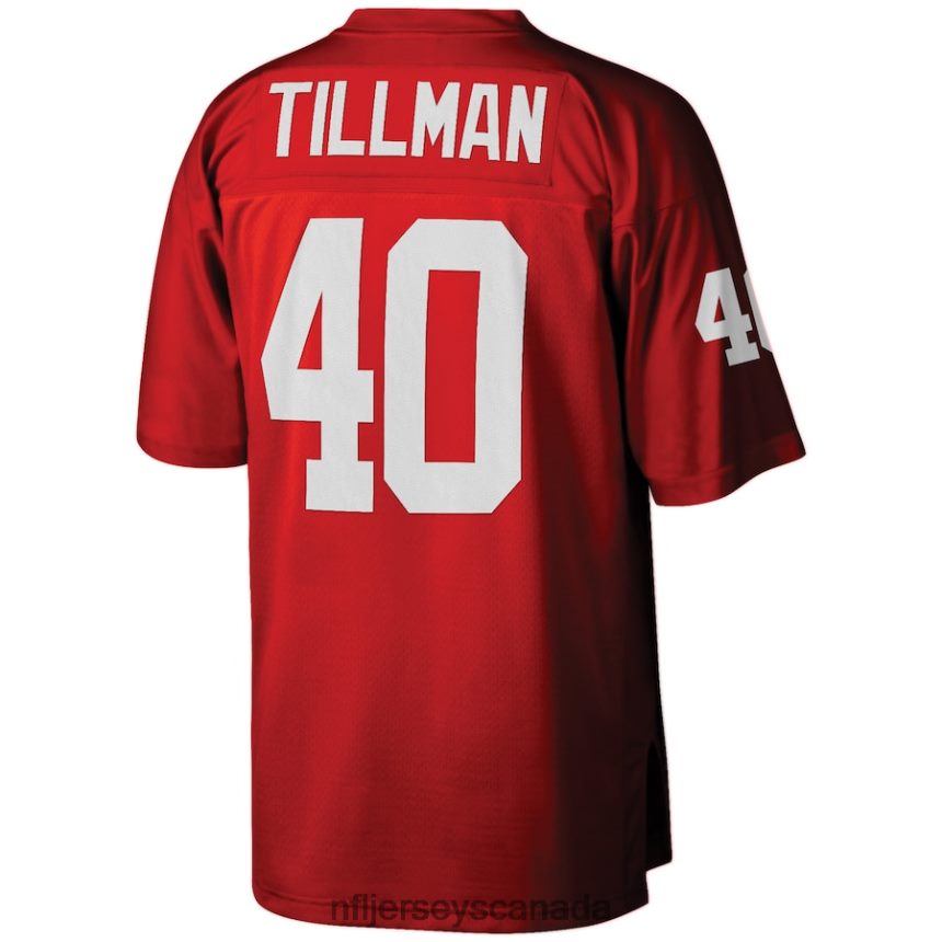 Men Arizona Cardinals Pat Tillman Mitchell  Ness Cardinal Big  Tall 2000 Retired Player Replica Jersey Clothing NFL TBXFR62136