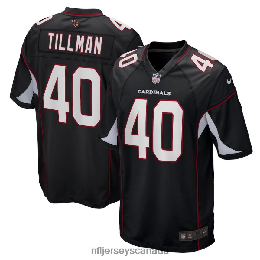 Men Arizona Cardinals Pat Tillman Nike Black Retired Player Alternate Game Jersey Clothing NFL TBXFR6718