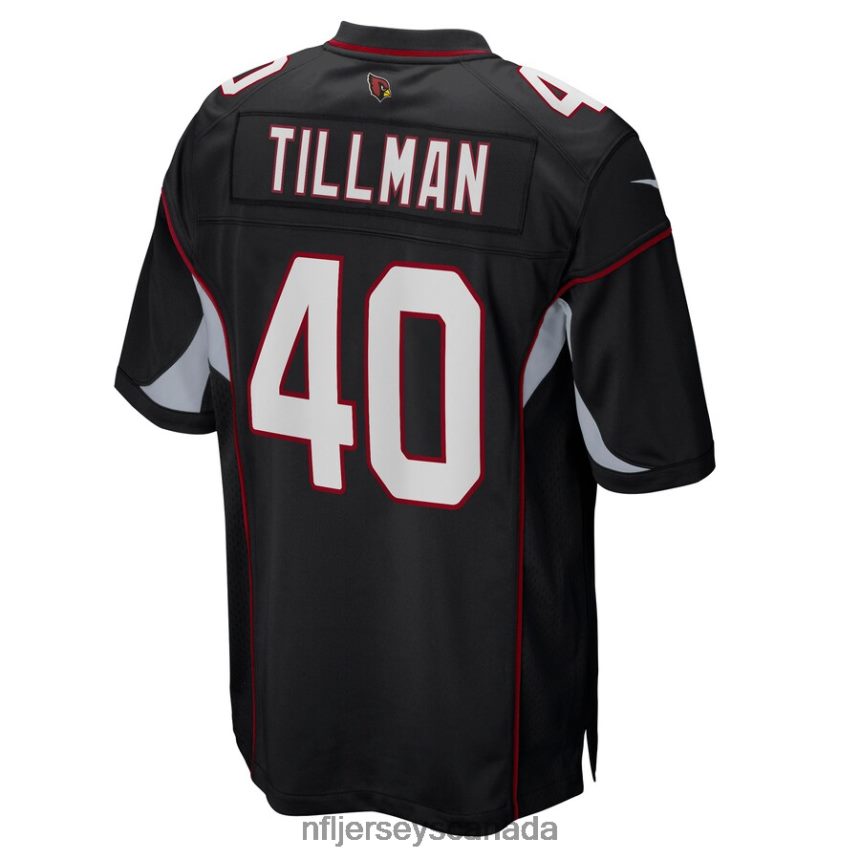 Men Arizona Cardinals Pat Tillman Nike Black Retired Player Alternate Game Jersey Clothing NFL TBXFR6718