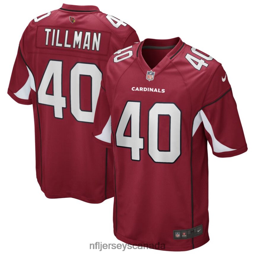 Men Arizona Cardinals Pat Tillman Nike Cardinal Game Retired Player Jersey Clothing NFL TBXFR6942