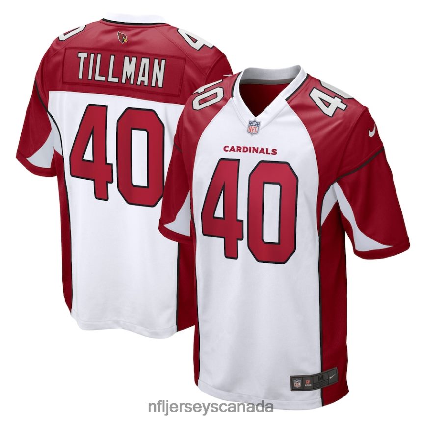 Men Arizona Cardinals Pat Tillman Nike White Retired Player Game Jersey Clothing NFL TBXFR61711