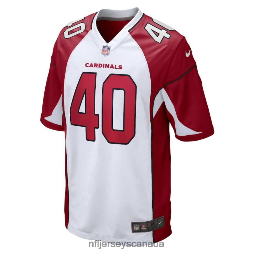 Men Arizona Cardinals Pat Tillman Nike White Retired Player Game Jersey Clothing NFL TBXFR61711