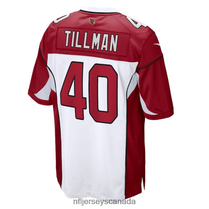 Men Arizona Cardinals Pat Tillman Nike White Retired Player Game Jersey Clothing NFL TBXFR61711