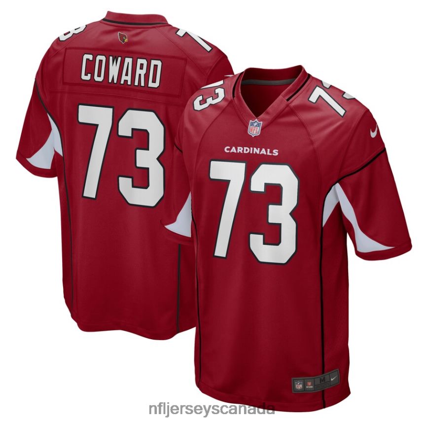 Men Arizona Cardinals Rashaad Coward Nike Cardinal Game Player Jersey Clothing NFL TBXFR66079