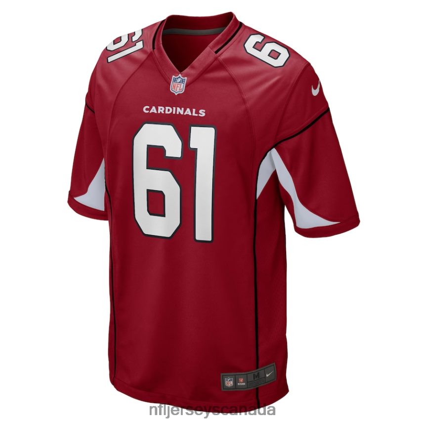Men Arizona Cardinals Rodney Hudson Nike Cardinal Game Jersey Clothing NFL TBXFR66494