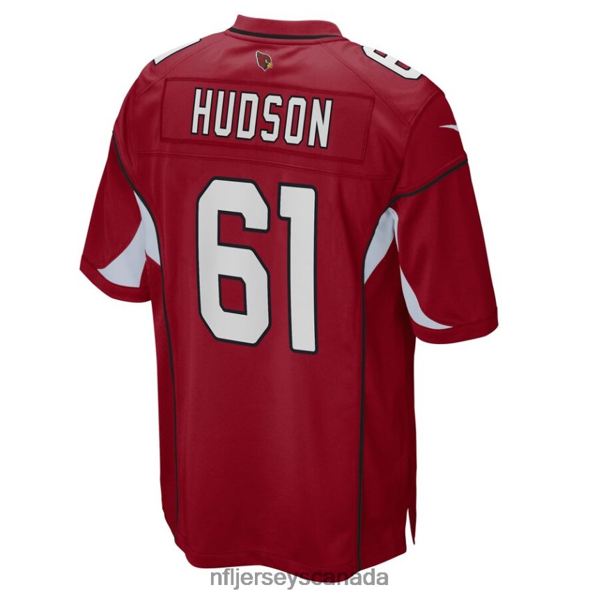 Men Arizona Cardinals Rodney Hudson Nike Cardinal Game Jersey Clothing NFL TBXFR66494