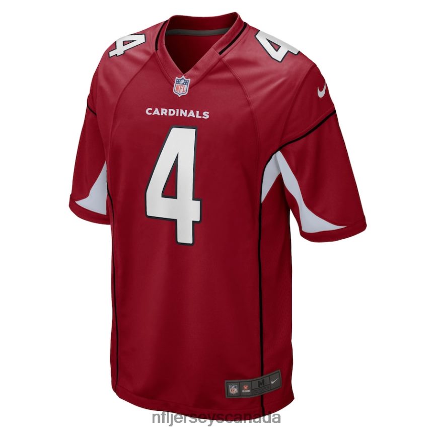Men Arizona Cardinals Rondale Moore Nike Cardinal Game Player Jersey Clothing NFL TBXFR65798
