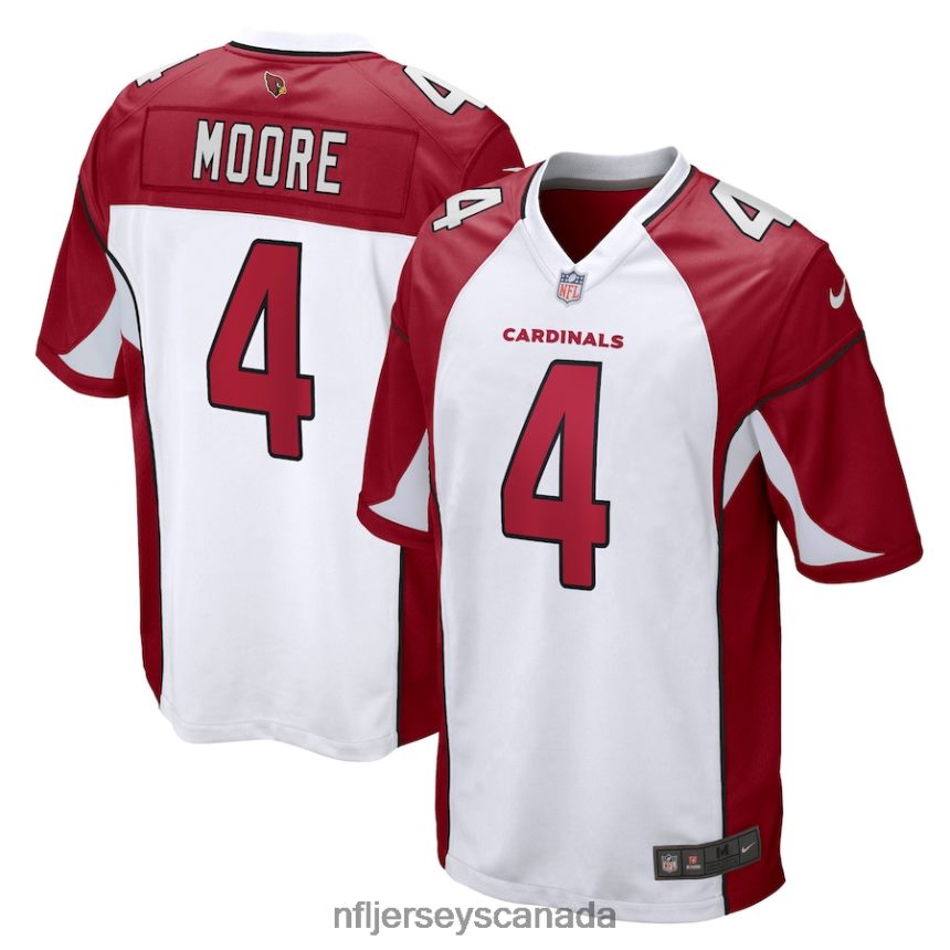 Men Arizona Cardinals Rondale Moore Nike White Game Jersey Clothing NFL TBXFR64945