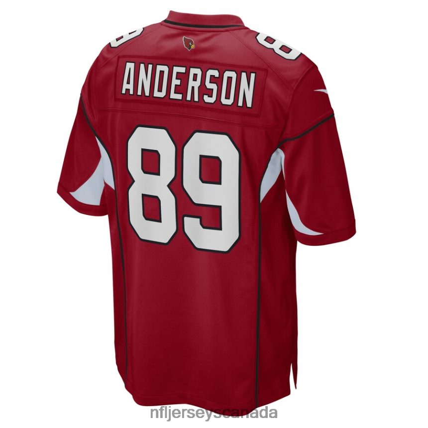 Men Arizona Cardinals Stephen Anderson Nike Cardinal Game Player Jersey Clothing NFL TBXFR66051