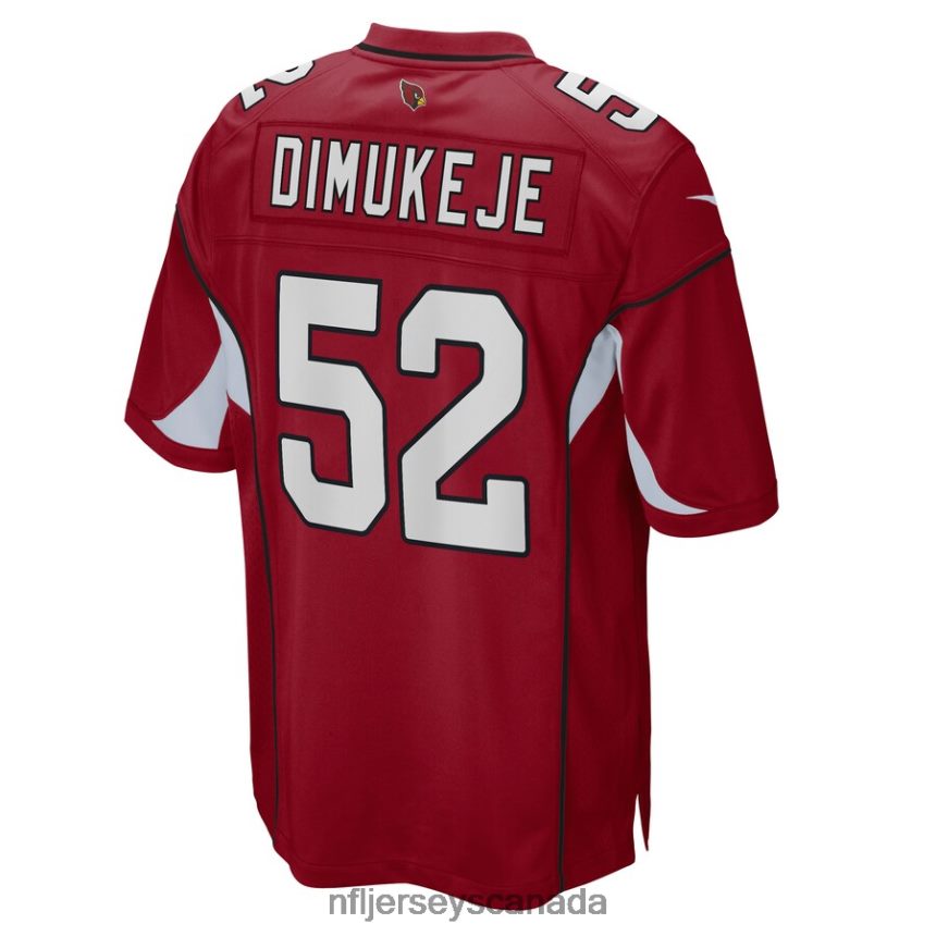 Men Arizona Cardinals Victor Dimukeje Nike Cardinal Player Game Jersey Clothing NFL TBXFR64196