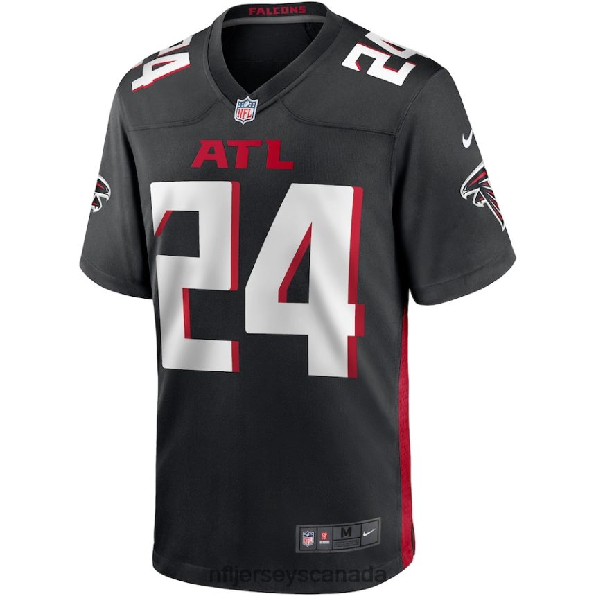 Men Atlanta Falcons AJ Terrell Jr Nike Black Player Game Jersey Clothing NFL TBXFR61365