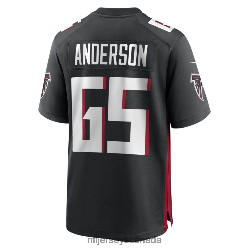 Men Atlanta Falcons Abdullah Anderson Nike Black Game Player Jersey Clothing NFL TBXFR67001