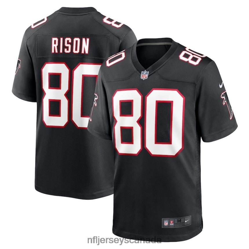 Men Atlanta Falcons Andre Rison Nike Black Retired Player Jersey Clothing NFL TBXFR63382