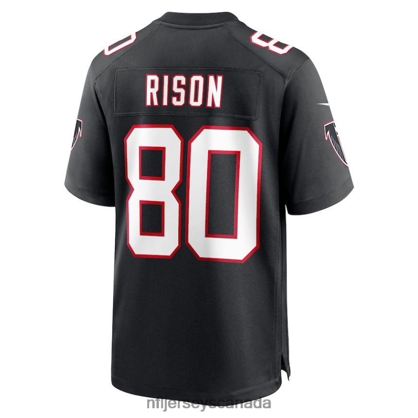 Men Atlanta Falcons Andre Rison Nike Black Retired Player Jersey Clothing NFL TBXFR63382