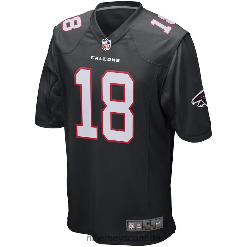 Men Atlanta Falcons Calvin Ridley Nike Black Player Game Jersey Clothing NFL TBXFR62500