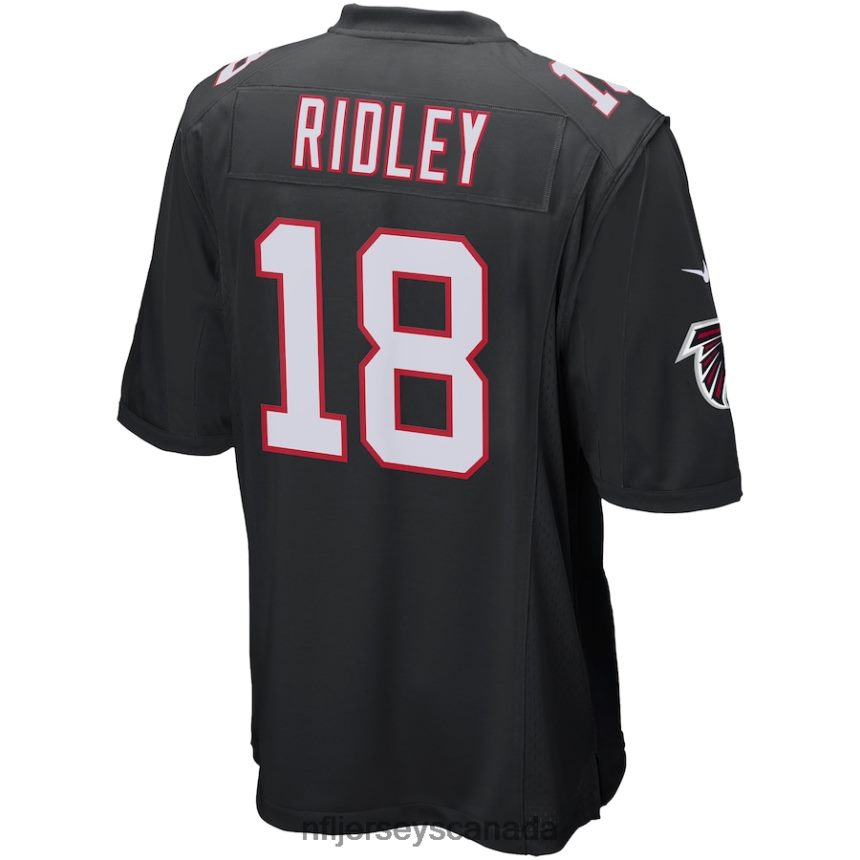 Men Atlanta Falcons Calvin Ridley Nike Black Player Game Jersey Clothing NFL TBXFR62500