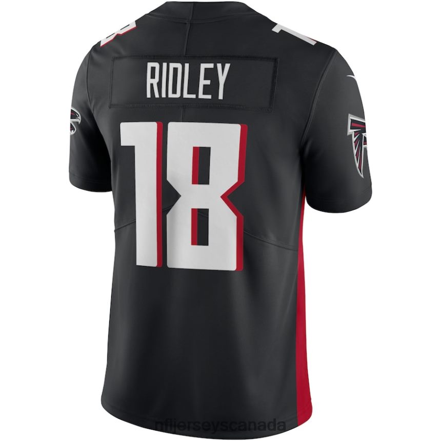 Men Atlanta Falcons Calvin Ridley Nike Black Vapor Limited Jersey Clothing NFL TBXFR63052