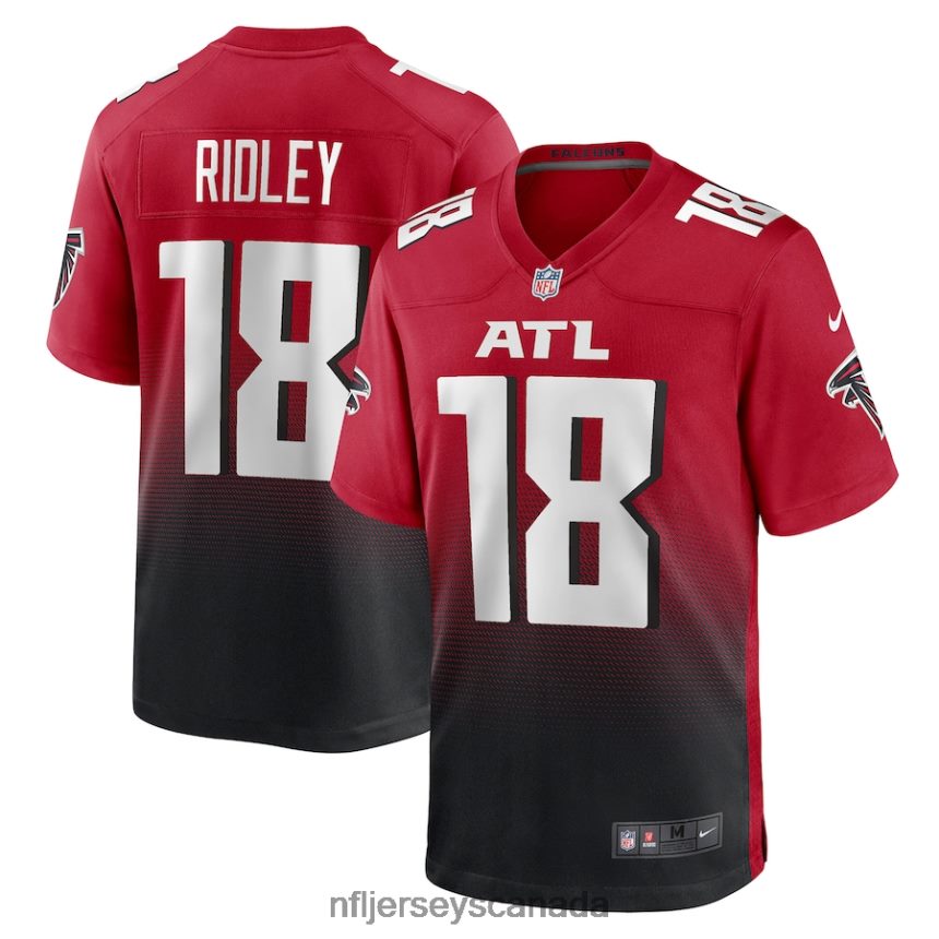 Men Atlanta Falcons Calvin Ridley Nike Red Game Jersey Clothing NFL TBXFR61091