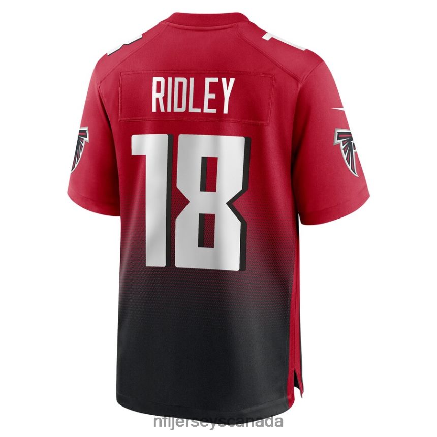 Men Atlanta Falcons Calvin Ridley Nike Red Game Jersey Clothing NFL TBXFR61091