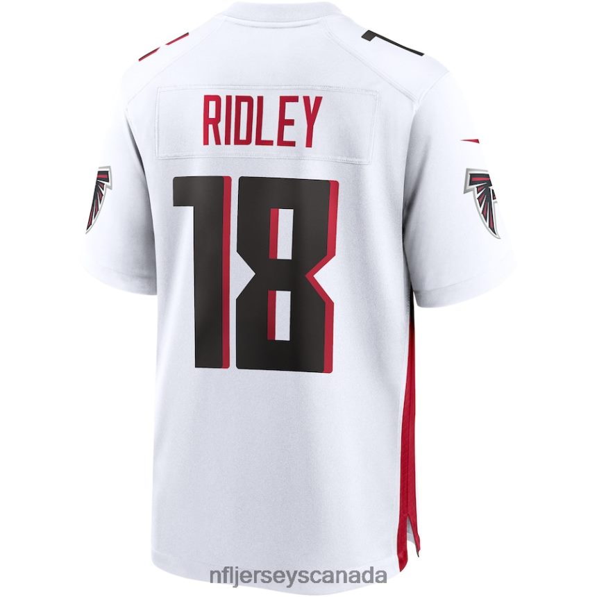 Men Atlanta Falcons Calvin Ridley Nike White Game Jersey Clothing NFL TBXFR61156