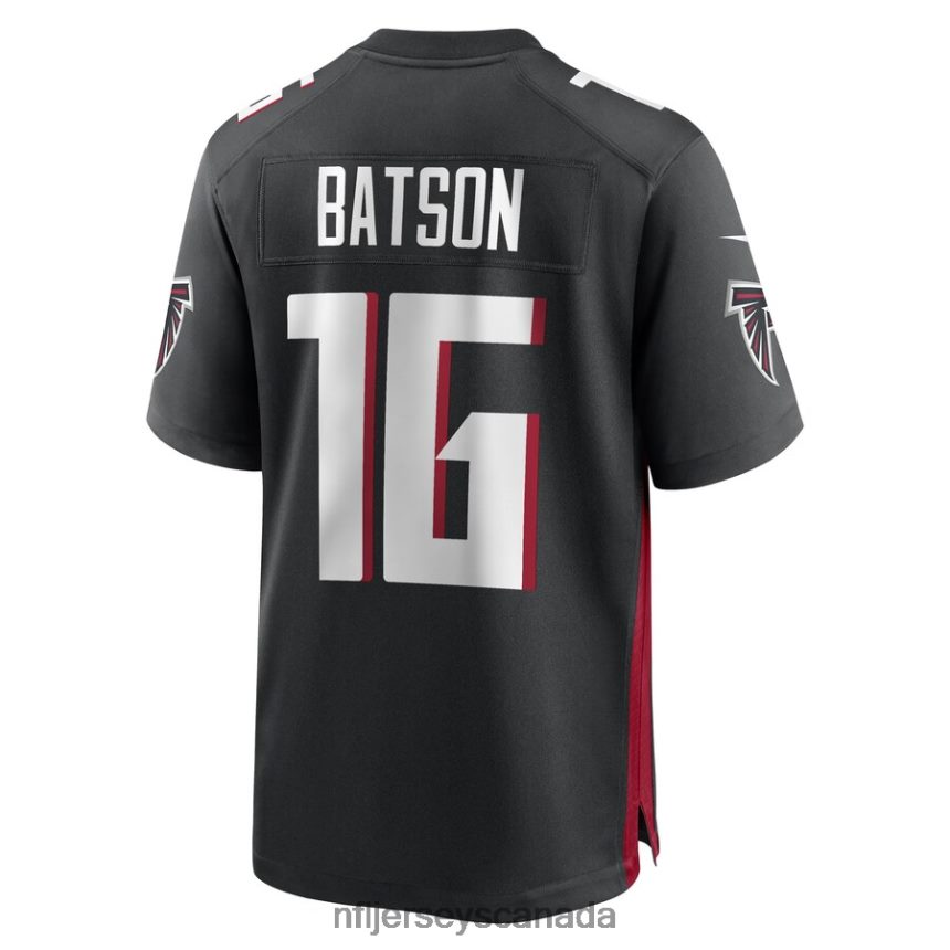 Men Atlanta Falcons Cameron Batson Nike Black Game Player Jersey Clothing NFL TBXFR66589