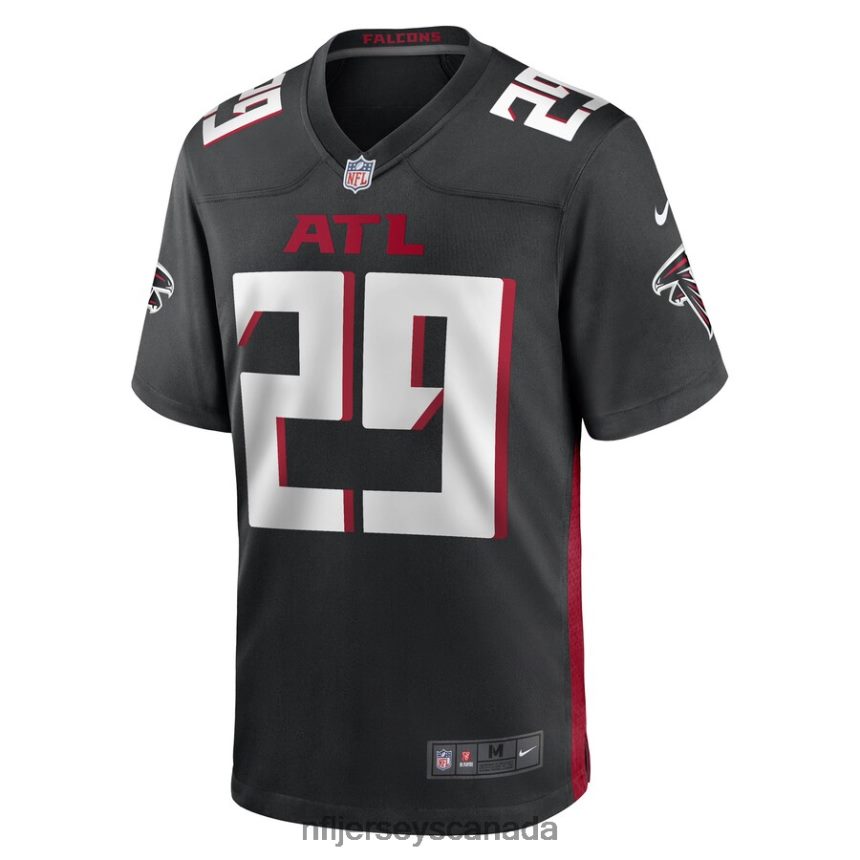 Men Atlanta Falcons Casey Hayward Nike Black Game Player Jersey Clothing NFL TBXFR66360