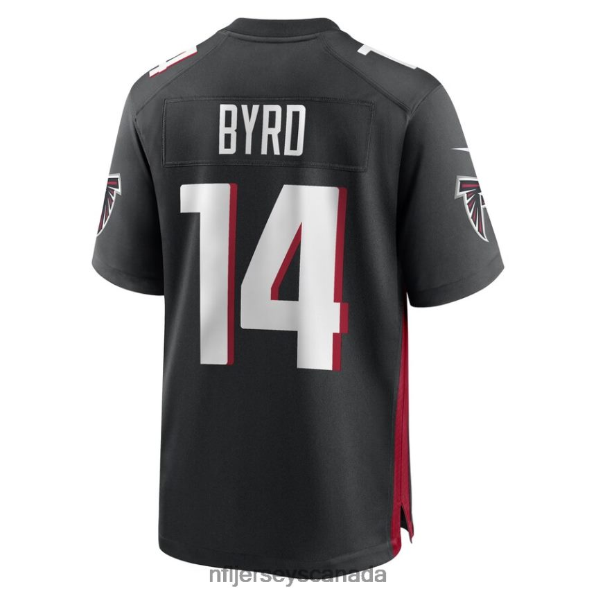 Men Atlanta Falcons Damiere Byrd Nike Black Game Player Jersey Clothing NFL TBXFR66668