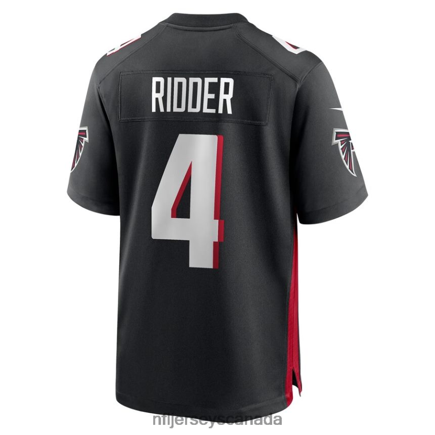 Men Atlanta Falcons Desmond Ridder Nike Black Player Game Jersey Clothing NFL TBXFR6274