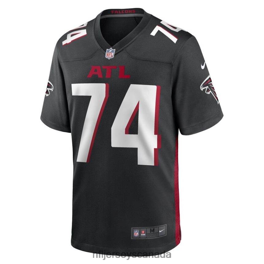 Men Atlanta Falcons Germain Ifedi Nike Black Game Player Jersey Clothing NFL TBXFR66618
