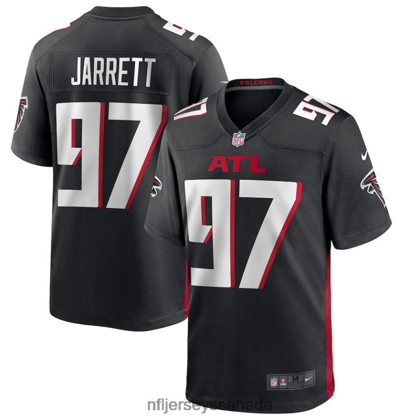 Men Atlanta Falcons Grady Jarrett Nike Black Game Player Jersey Clothing NFL TBXFR61060