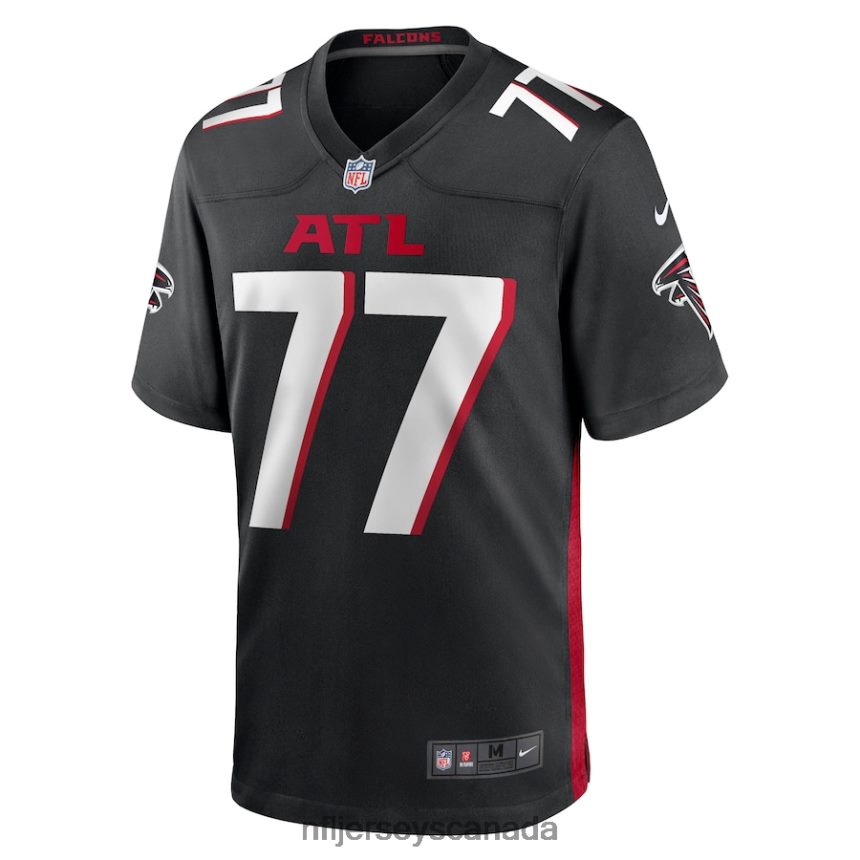 Men Atlanta Falcons Jalen Mayfield Nike Black Game Jersey Clothing NFL TBXFR64492