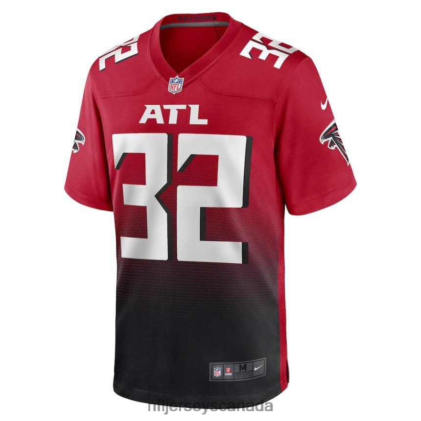 Men Atlanta Falcons Jamal Anderson Nike Red Retired Player Alternate Game Jersey Clothing NFL TBXFR64205