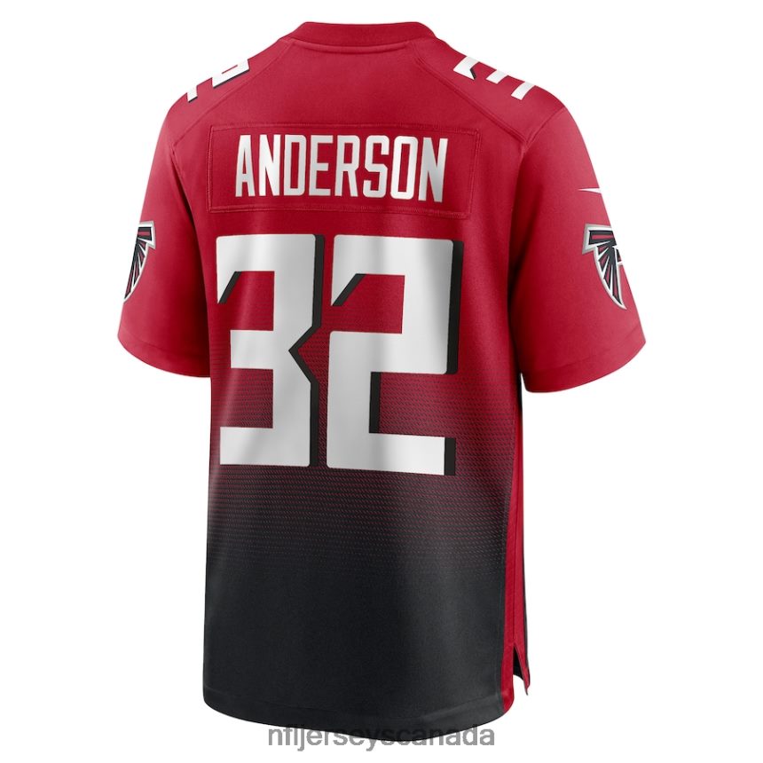 Men Atlanta Falcons Jamal Anderson Nike Red Retired Player Alternate Game Jersey Clothing NFL TBXFR64205