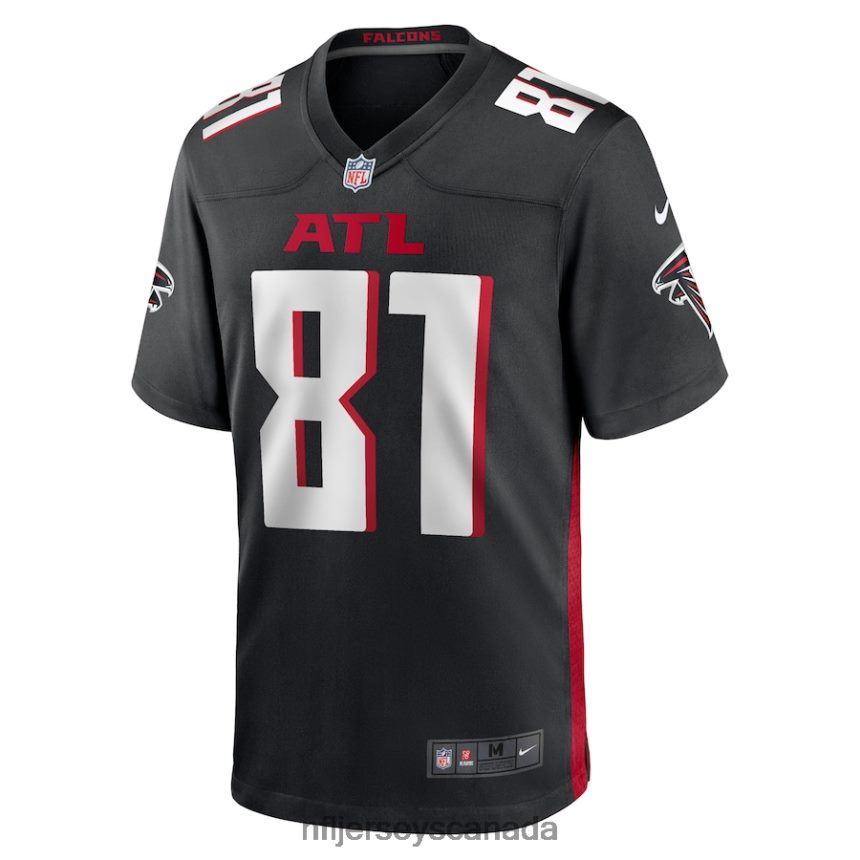 Men Atlanta Falcons Jonnu Smith Nike Black Game Player Jersey Clothing NFL TBXFR63644