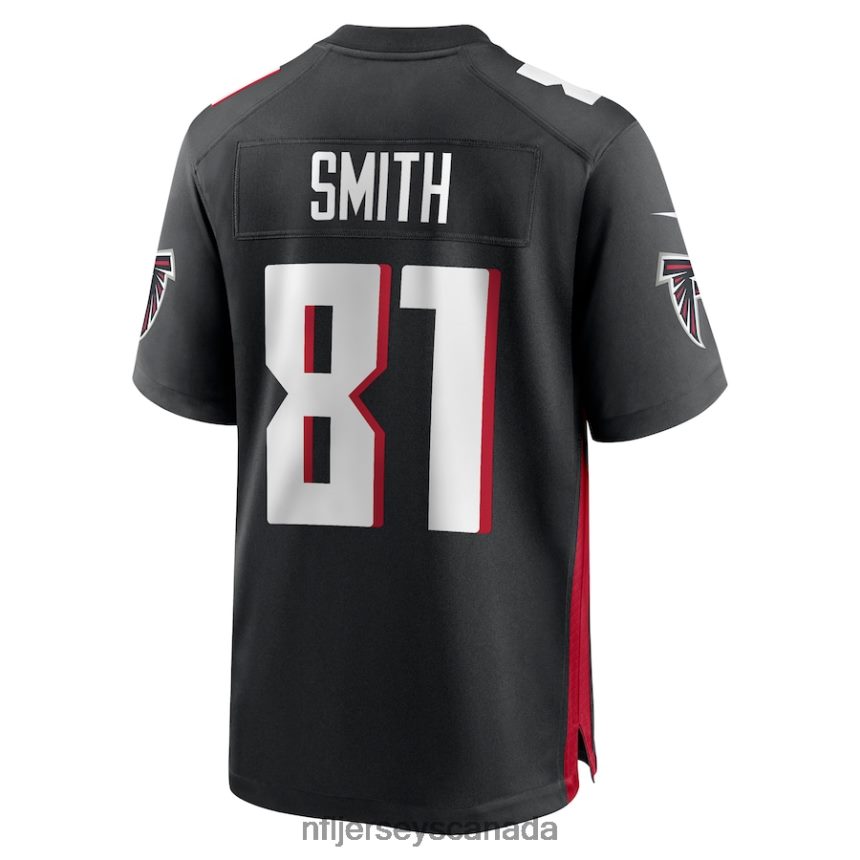 Men Atlanta Falcons Jonnu Smith Nike Black Game Player Jersey Clothing NFL TBXFR63644