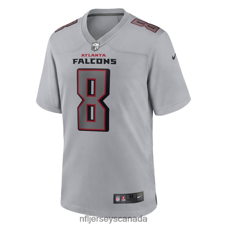 Men Atlanta Falcons Kyle Pitts Nike Gray Atmosphere Fashion Game Jersey Clothing NFL TBXFR61461