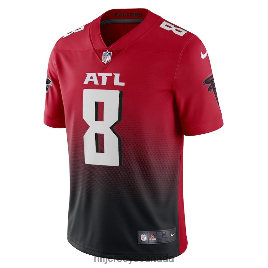 Men Atlanta Falcons Kyle Pitts Nike Red Alternate 2 Vapor Limited Jersey Clothing NFL TBXFR63897