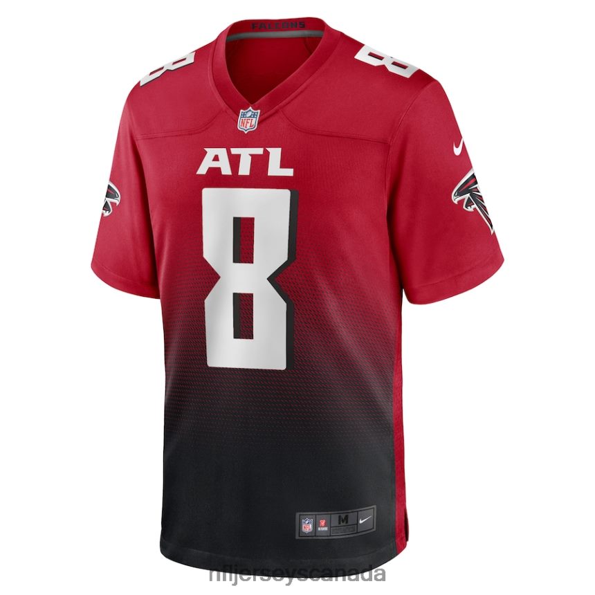 Men Atlanta Falcons Kyle Pitts Nike Red Alternate Game Jersey Clothing NFL TBXFR61967