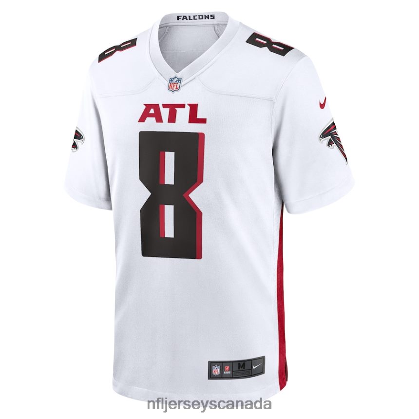 Men Atlanta Falcons Kyle Pitts Nike White Game Player Jersey Clothing NFL TBXFR61294
