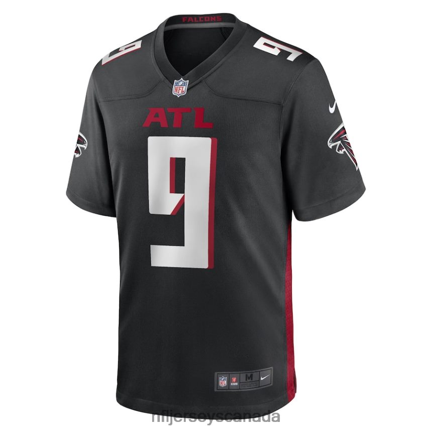 Men Atlanta Falcons Lorenzo Carter Nike Black Game Player Jersey Clothing NFL TBXFR63241