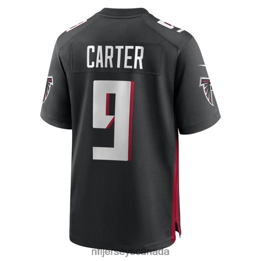 Men Atlanta Falcons Lorenzo Carter Nike Black Game Player Jersey Clothing NFL TBXFR63241